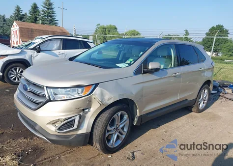 2018 Ford Edge Titanium z USA, uszkodzony, nr VIN 2FMPK4K97JBC11560